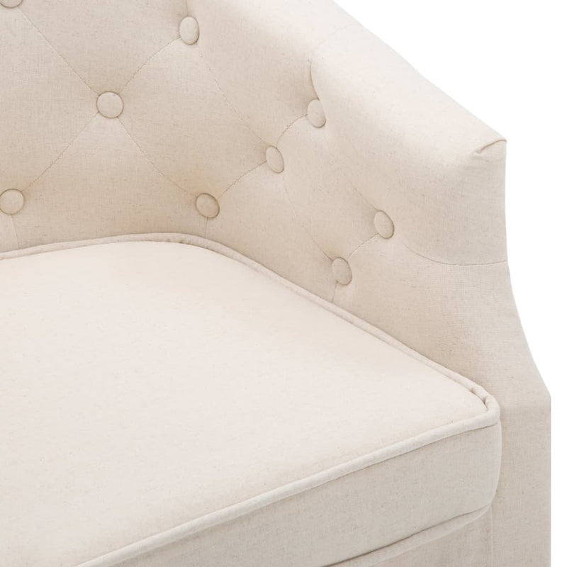 Sessel Beige Stoff