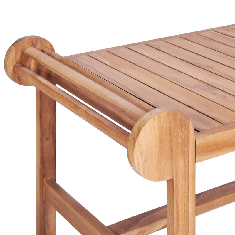 Couchtisch 100x50x45 cm Massivholz Teak