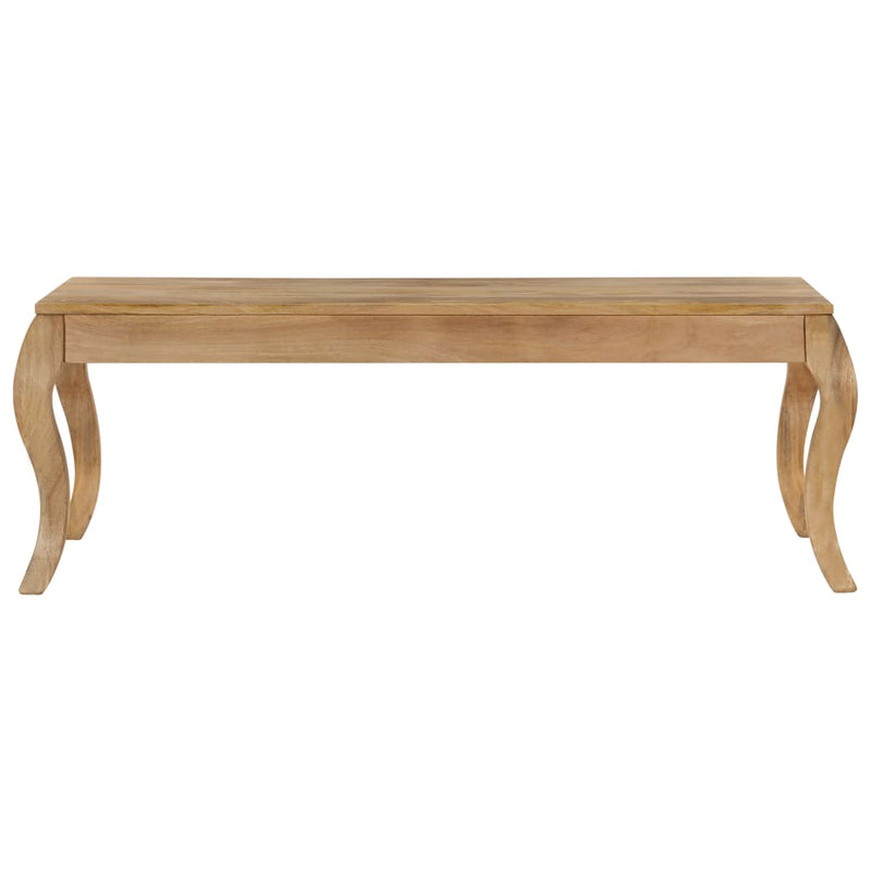 Couchtisch 110 x 60 x 40 cm Mangoholz Massiv