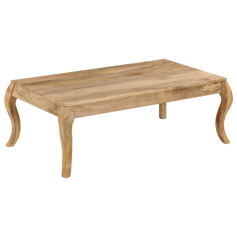 Couchtisch 110 x 60 x 40 cm Mangoholz Massiv