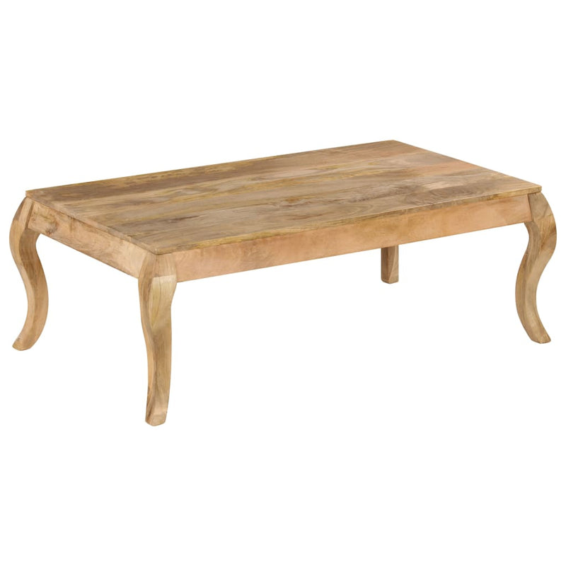 Couchtisch 110 x 60 x 40 cm Mangoholz Massiv