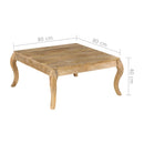 Couchtisch Massivholz Mango