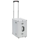 Pilotenkoffer Silbern Aluminium