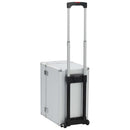 Pilotenkoffer Silbern Aluminium