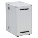 Pilotenkoffer Silbern Aluminium