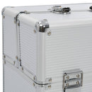 Pilotenkoffer Silbern Aluminium