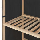 Kleiderschrank 110 X 40 X 170 Cm Stoff