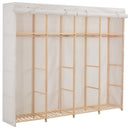Kleiderschrank 200 X 40 X 170 Cm Stoff