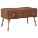 Couchtisch 80X40X46 Cm Kunstleder