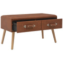 Couchtisch 80X40X46 Cm Kunstleder