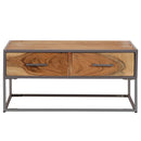 Couchtisch 75X75X35 Cm Massivholz Akazie