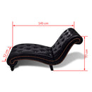 Chaiselongue Kunstleder