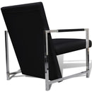 Sessel 2 Stk. Verchromtes Gestell Kunstleder