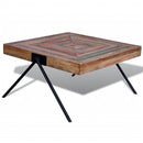 Couchtisch Mit V-Beinen Altholz Teak