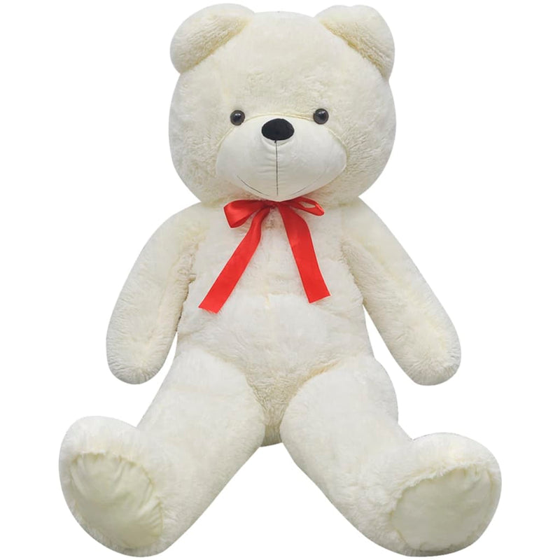 Weicher XXL-Plüsch-Teddybär Weiß 135 cm