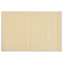 6 Bambus-Platzdeckchen 30 X 45 Cm Natur