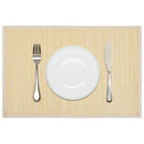 6 Bambus-Platzdeckchen 30 X 45 Cm Natur