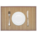 6 Bambus-Platzdeckchen 30 X 45 Cm Natur