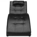Chaiselongue Mit Kissen Kunstleder