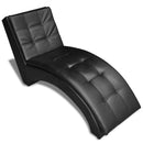 Chaiselongue Mit Kissen Kunstleder