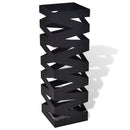 Schirmhalter Schirmständer Gehstock Stahl Quadratisch 48,5 Cm