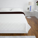 Zweiseitige Tagesdecke Gesteppt Beige/Braun