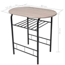 Frühstückstisch Bar-Set Mdf