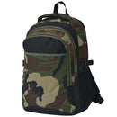 Schulrucksack 40 L Schwarz Und Tarnfarbe