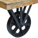 Couchtisch Mangoholz 120X60X30 Cm
