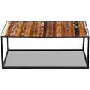 Couchtisch Altholz Massiv 100X60X40 Cm