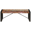 Couchtisch 120X60X40 Cm Altholz Massiv