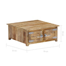 Couchtisch Massivholz Mango
