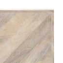 Couchtisch 110X110X36 Cm Massivholz Mango