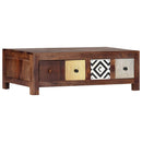 Couchtisch 90X50X30 Cm Massivholz Palisander