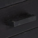 Tv-Schrank Schwarz Massivholz Mango