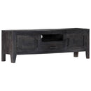 Tv-Schrank Schwarz Massivholz Mango