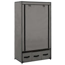 Kleiderschrank 87 X 49 X 159 Cm Stoff