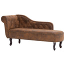 Chaiselongue Wildleder-Optik