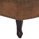 Chaiselongue Wildleder-Optik