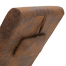Chaiselongue Mit Kissen Wildleder-Optik