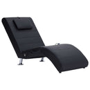 Massage-Chaiselongue Mit Kissen Kunstleder