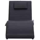 Massage-Chaiselongue Mit Kissen Kunstleder