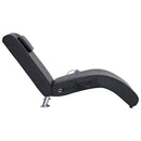 Massage-Chaiselongue Mit Kissen Kunstleder