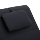 Massage-Chaiselongue Mit Kissen Kunstleder