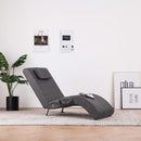 Massage-Chaiselongue Mit Kissen Kunstleder