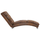 Chaiselongue Wildleder-Optik