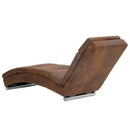 Chaiselongue Wildleder-Optik