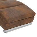 Chaiselongue Wildleder-Optik