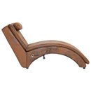 Massage Chaiselongue Mit Kissen Wildleder-Optik
