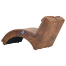 Massage Chaiselongue Mit Kissen Wildleder-Optik